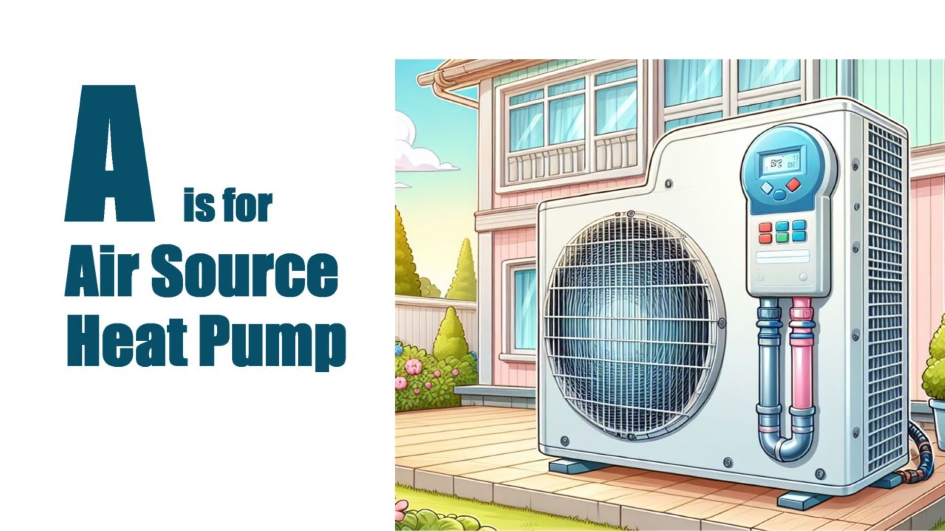 image of air source heat pump